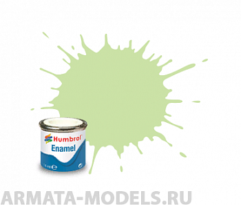 AA0036 Краска эмалевая 36 Pastel Green Matt -14ml Enamel Paint