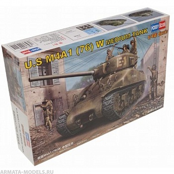 84801 Танк U.S M4A176 (W) TANK