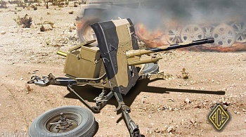 ACE72504 Английская 40мм противотанковая пушка