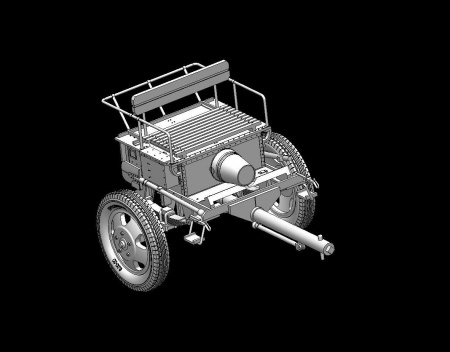 35481 Фигуры Советская полковая конная тяга 2МВ ICM