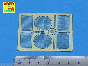 ABR-35-G30  Дополнения для  PzKpfw V Ausf.D Panther (Sd.Kfz.181) GRILLES для Tamiya 1/35