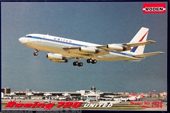 Rod320 Самолёт Boeing 720 United