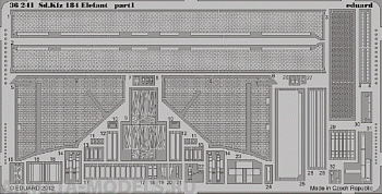 36241ED  Sd.Kfz. 184 Elefant ( for Tamiya kit) 1/35