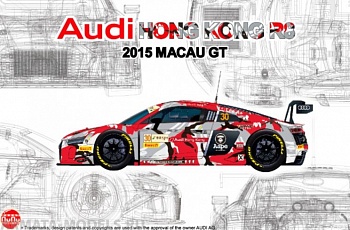 PN24028 Audi R8 Hongkong 2015 Macau GT