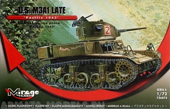 726075 Танк U.S. M3A1 LATE  PACIFIC 1943