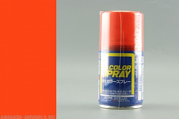 S047 Краска в баллончиках т.м. MR.HOBBY 100мл  CLEAR RED