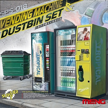 SPS-018  Vending Machine & Dumpster Set 1/35