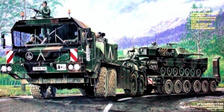 00203P Танковый транспортер Фаун  Trumpeter