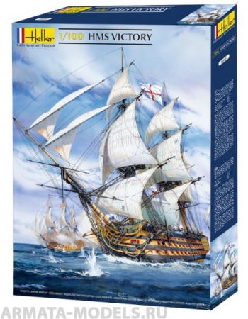 80897HL Парусник  Виктори (1:100) Heller