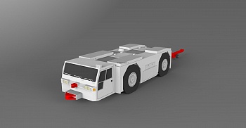 AM14401 Аэродромный тягач SCHOPF F396C с водилом