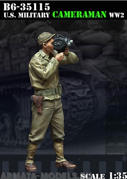 B6-35115 US Cameraman WW2