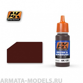 AK-126 Краска акриловая RED PRIMER DARK BASE