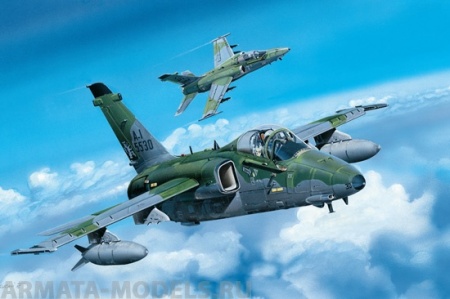 81742 Cамолёт  A-1A Ground Attack Aircraft 1/48 Hobby Boss