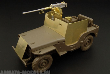HLU35024 Фототравление: Armored JEEP (82nd Airborne Div.) 1/35