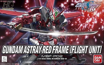 GUN836687 Gundam Astray Red Frame (Flight Unit) (HG)