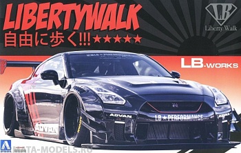 05592 Nissan GT-R R35 LB Works type 2 Ver.2