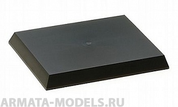 73022T Пластиковая подставка для моделей или диорам, размер S (148х108 мм). Может краситься красками Tамия