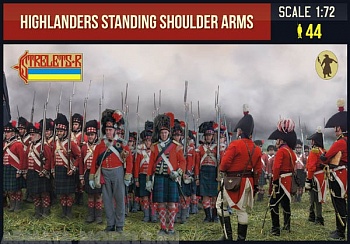 72199ST Фигуры Highlanders Standing Shoulder Arms