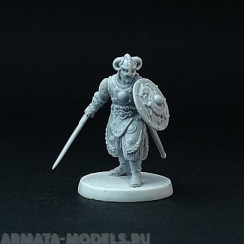 BV-sa-08 Игровая миниатюра  Ulrich the dragonslayer Ульрих Драконоборца