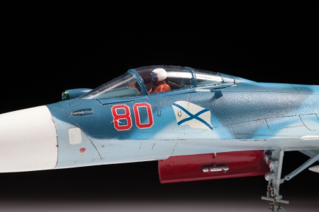 7297 Российский палубный истребитель Су-33 Звезда