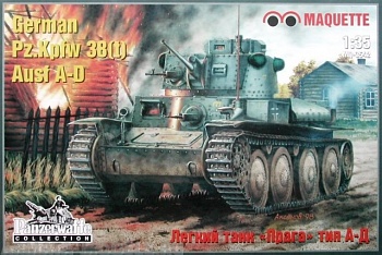 MQ 3542 German PzBfwg 38t (Прага) Ausf A-D
