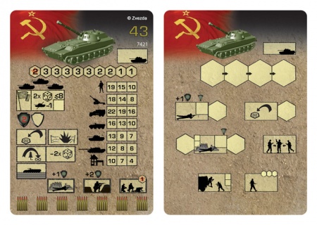 7421 Советская 122-мм самоходная гаубица Гвоздика Звезда