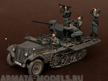 SOGA-10 Crew for Sd.Kfz.10/4 fur 2cm FlaK 30 (for Dragon 6739)