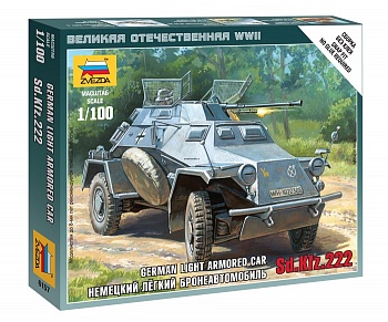 6157 Немецкий бронеавтомобиль Sd.Kfz 222