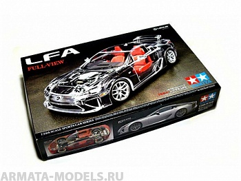 24325 Lexus LFA Full View, с прозрачным  корпусом