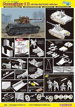 6781Д1/35 САМОХОДКА PANZERJAGER I В mit StuK 40 L/48