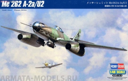 80377 Самолет Me 262 A-2a/U2 Hobby Boss
