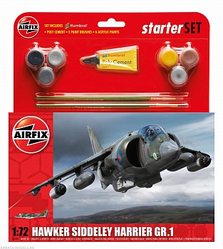 A55205  САМОЛЕТ Hawker Harrier GR1 Starter Set