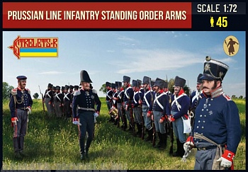 72211ST Фигуры Prussian Line Infantry in Summer Dress