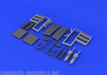 648201ED Spitfire Mk.VIII Gun Bays 1/48