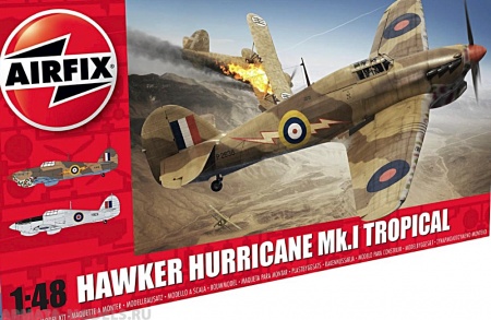 A05129 Самолет Hawker Hurricane Mk.I - Tropical Airfix