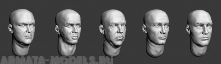 ARM356014 Головы (без волос) №3 ARMOR35