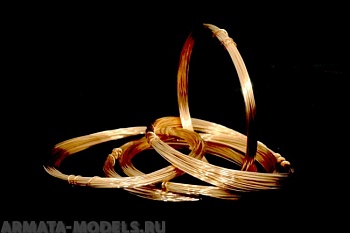 AH0104 Проволока медная, диаметр 0.40 мм, 5 метров