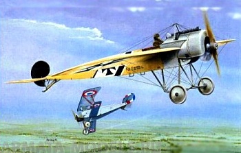 0879SM Самолёт  Fokker E.III (1:72)