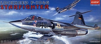 12443  Игрушка  авиация  F-104G Starfighter 