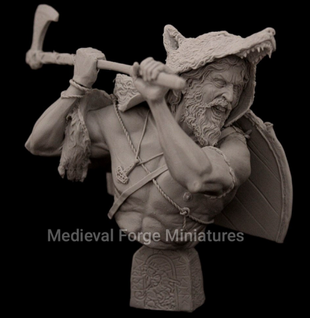 A-049 Бюст Ulfhednar Medieval Forge Miniatures