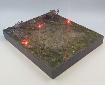 HE-48007 Подставка с подсветкой (батарейка в комплекте)