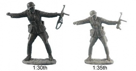 FL35045 US 25th Infantry Division Standing Firing M-16 First Legion