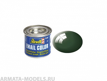 32162 Краска цвета мха РАЛ 6005 глянцевая