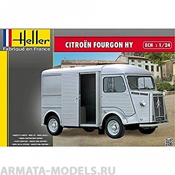 80768 Автомобиль CITROEN FOURGON HY TUBE  (1:24)