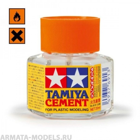 87012T Клей 20мл с закруч. крышкой и кисточкой