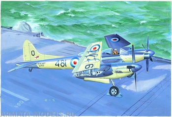 02895 Самолет  De Havilland Sea Hornet NF.21