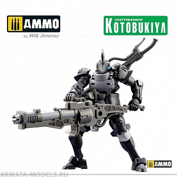 KTOHG057 Коллекционая сборная модель  HGPM Kit 1/24 Governor Armor Type Knight Nero 8 cm
