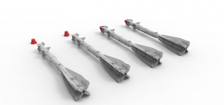 72206-1TMP Ракеты р-60 с пилонами