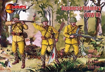 32015MR Фигуры Japanese Infantry WWII 1/32