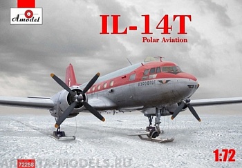 AM72258 Самолет Ил-14Т Полярная авиация
